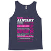 quens are born in january Tank Top