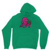 purple octopus playing the bagpipes Hoodie