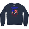 we stand for the flag Crewneck Sweatshirt