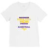I Never Dreamed I'd Grow Up To Be A Super Cool Mom Of A Freaking Aweso V-Neck Tee