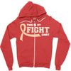 This Is My Fight Shirt Zipper Hoodie