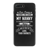 Dear Nanny, Love, Your Favorite iPhone 7 Plus Shell Case