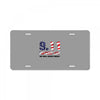 9.11 Patriot Day We Will Never Forget License Plate
