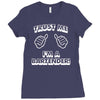trust me i'm a bartender Ladies Fitted T-Shirt