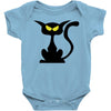 black cat Baby Bodysuit