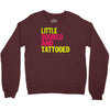 little boobed and tattoed Crewneck Sweatshirt