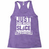 Just One More Slice I Promise Racerback Tank