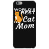 world's best cat mom iPhone 6/6s Case