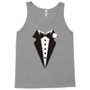 tuxedo long sleeve Tank Top