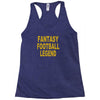 fantasy football legend sunday night football sports league tee shirt Racerback Tank