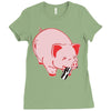 you are what you eat Ladies Fitted T-Shirt