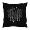 be alone Throw Pillow