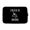 i believe in unicorns 2 Laptop sleeve