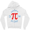 happy pi day Zipper Hoodie