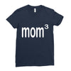 mom 3 Ladies Fitted T-Shirt