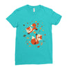 space fox Ladies Fitted T-Shirt