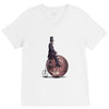 penny farthing V-Neck Tee