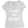 Snuggle this Muggle Women's Triblend Scoop T-shirt