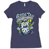 pillow monster Ladies Fitted T-Shirt
