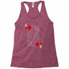 king of hearts playing card Racerback Tank