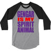 gengar is my spirit animal 3/4 Sleeve Shirt