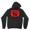 as seen in front of the the tv Unisex Hoodie