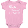 you're sick and twisted, i like you! Baby Onesie
