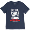 Still Plays With Cars Carpe Viam V-Neck Tee