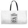 Vintage Aged To Perfection 1954 Weekender Totes