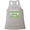 I Love Someone with Lymphoma Cancer to The Moon and Back to Infinity Racerback Tank