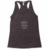 i never Racerback Tank