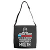Donald trump The D Is Missing Adjustable Strap Totes