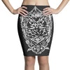 white owl kingdom giant bird Pencil Skirts