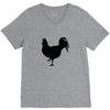 Chicken and Little Chick V-Neck Tee