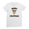 merry crustmas Ladies Fitted T-Shirt