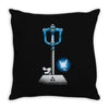 master keyblade Throw Pillow