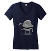 i am death Women's V-Neck T-Shirt