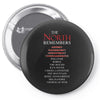 The North Remembers Pin-back button
