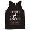 santa aries xhristmas ugly t shirts Tank Top