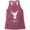 knights who say ni Racerback Tank