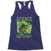 science needs your brain Racerback Tank