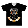 the birth of legend vintage est. 1981 premium quality aged to perfecti All Over Men's T-shirt