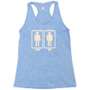 you me kleiner pimmel fun lustig Racerback Tank