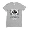vintage quality without compromise 1977 aged to perfection Ladies Fitted T-Shirt