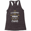 legendary riders are born in 1970 Racerback Tank