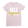 911 dispatcher heroes Ladies Fitted T-Shirt