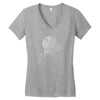 animal funny brid Women's V-Neck T-Shirt