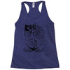 navy  girl Racerback Tank