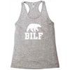 bilf, bear i'd like to Racerback Tank