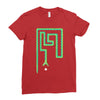 snake Ladies Fitted T-Shirt